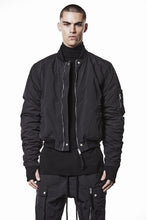 Load image into Gallery viewer, thom/krom MA-1 BOMBER JACKET / WARM PADDED (BLACK)