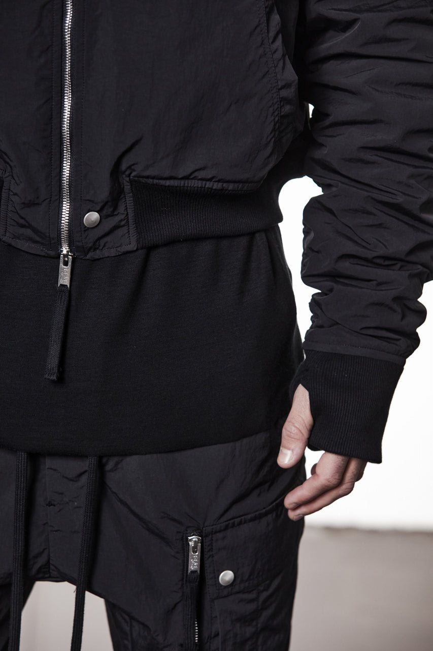 Load image into Gallery viewer, thom/krom MA-1 BOMBER JACKET / WARM PADDED (BLACK)