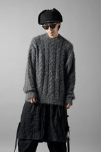画像をギャラリービューアに読み込む, TARO HORIUCHI / th products Color Nep Mole Knit Pullover (gray)