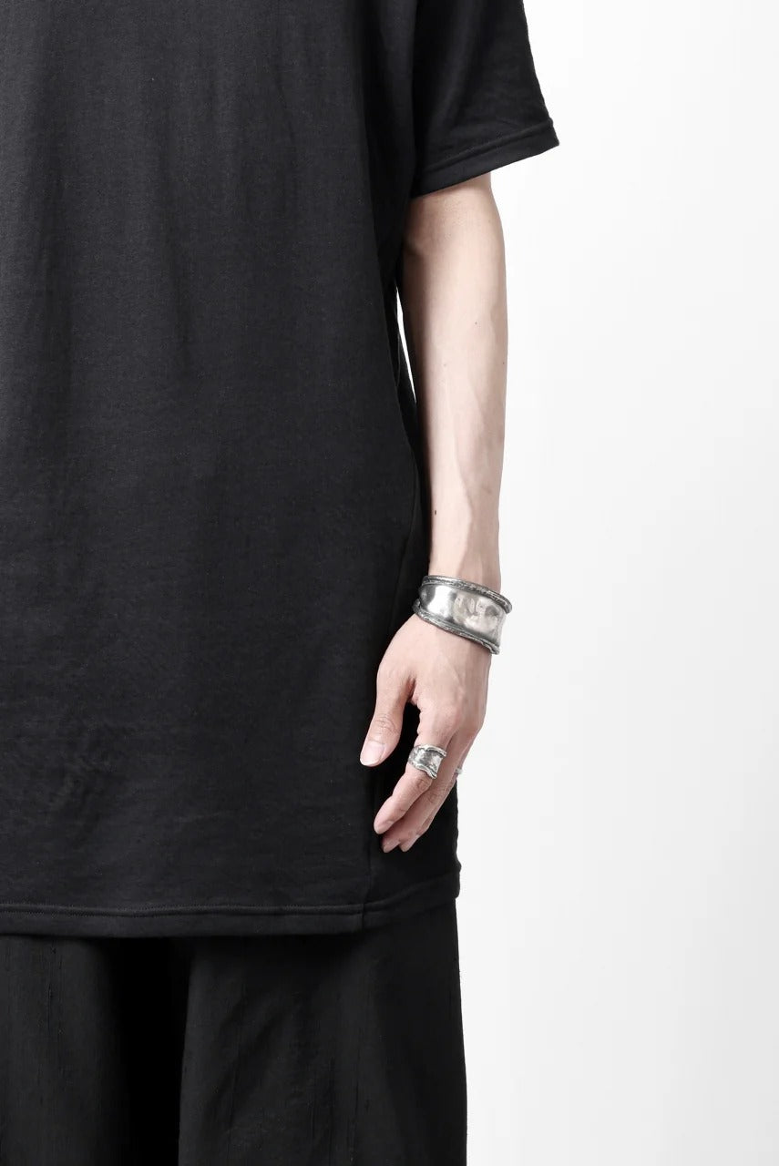 画像をギャラリービューアに読み込む, A.F ARTEFACT MULTI PANEL SLIMFIT T-SHIRT / SOFT DOUBLEFACE (BLACK)