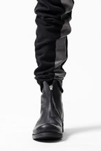 Load image into Gallery viewer, m.a+ hand painted elastic waist low crotch 2 pocket pants / P571-HP/JM4 (BLACK)