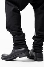 Load image into Gallery viewer, m.a+ hand painted elastic waist low crotch 2 pocket pants / P571-HP/JM4 (BLACK)