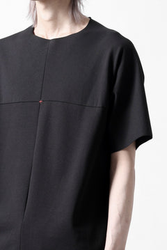 Load image into Gallery viewer, m.a+ one piece short sleeve t-shirt / T211C/JME (BLACK)