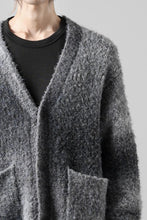 画像をギャラリービューアに読み込む, th products Inflated Cardigan / 1/4.5 kasuri loop knit (mono)