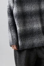 画像をギャラリービューアに読み込む, TARO HORIUCHI / th products Inflated Oversized Crew / 1/4.5 kasuri loop knit (mono)