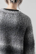 画像をギャラリービューアに読み込む, th products Inflated Cardigan / 1/4.5 kasuri loop knit (mono)