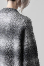 画像をギャラリービューアに読み込む, TARO HORIUCHI / th products Inflated Oversized Crew / 1/4.5 kasuri loop knit (mono)
