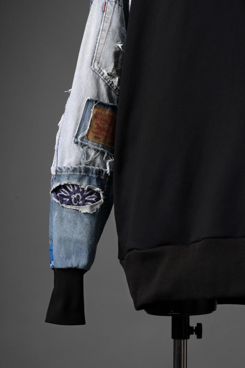 画像をギャラリービューアに読み込む, MASSIMO SABBADIN x LOOM exclusive HOODY wt. LEVI'S PATCH DETAIL (INDIGO #A)