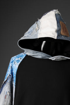 画像をギャラリービューアに読み込む, MASSIMO SABBADIN x LOOM exclusive HOODY wt. LEVI'S PATCH DETAIL (INDIGO #A)