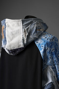 画像をギャラリービューアに読み込む, MASSIMO SABBADIN x LOOM exclusive HOODY wt. LEVI'S PATCH DETAIL (INDIGO #A)