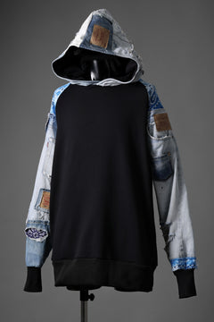画像をギャラリービューアに読み込む, MASSIMO SABBADIN x LOOM exclusive HOODY wt. LEVI'S PATCH DETAIL (INDIGO #A)