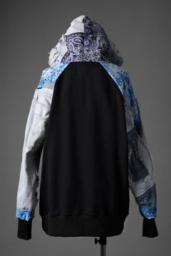 画像をギャラリービューアに読み込む, MASSIMO SABBADIN x LOOM exclusive HOODY wt. LEVI'S PATCH DETAIL (INDIGO #A)