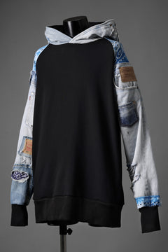 画像をギャラリービューアに読み込む, MASSIMO SABBADIN x LOOM exclusive HOODY wt. LEVI'S PATCH DETAIL (INDIGO #A)