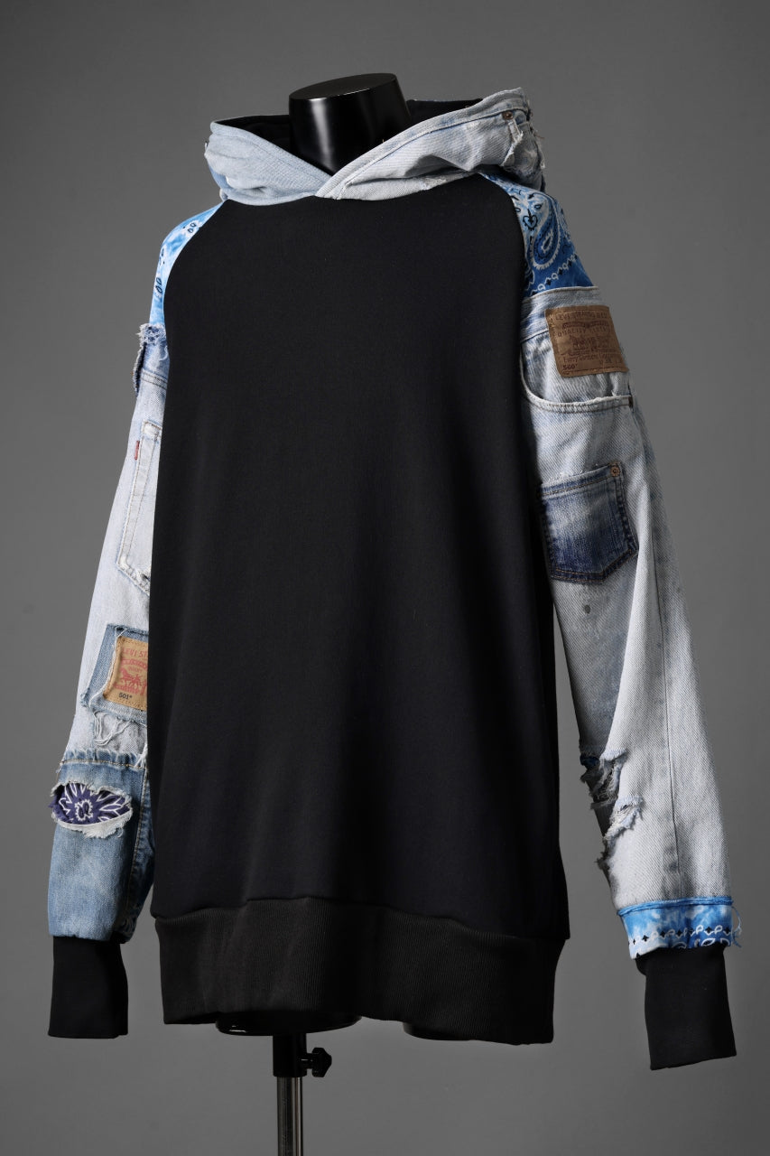 画像をギャラリービューアに読み込む, MASSIMO SABBADIN x LOOM exclusive HOODY wt. LEVI'S PATCH DETAIL (INDIGO #A)