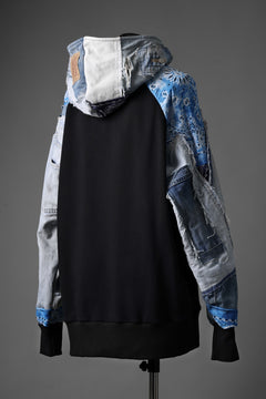画像をギャラリービューアに読み込む, MASSIMO SABBADIN x LOOM exclusive HOODY wt. LEVI'S PATCH DETAIL (INDIGO #A)