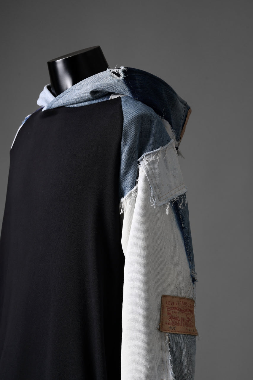 画像をギャラリービューアに読み込む, MASSIMO SABBADIN x LOOM exclusive HOODY wt. LEVI'S PATCH DETAIL (INDIGO #B)