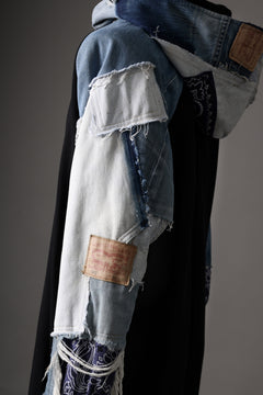 画像をギャラリービューアに読み込む, MASSIMO SABBADIN x LOOM exclusive HOODY wt. LEVI'S PATCH DETAIL (INDIGO #B)