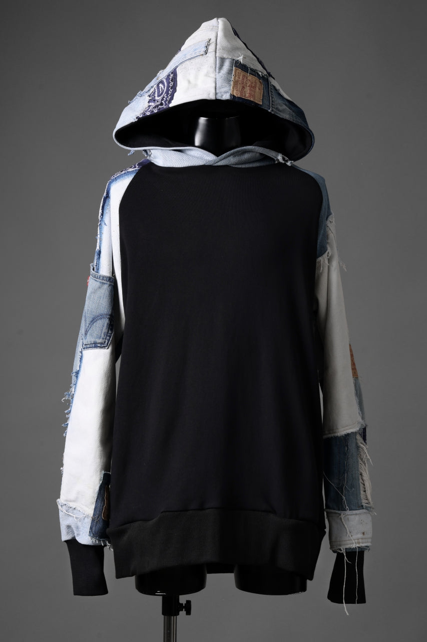 画像をギャラリービューアに読み込む, MASSIMO SABBADIN x LOOM exclusive HOODY wt. LEVI'S PATCH DETAIL (INDIGO #B)
