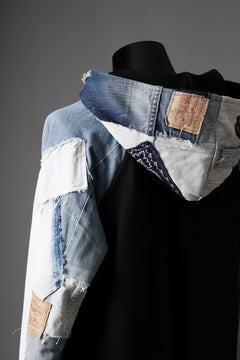 画像をギャラリービューアに読み込む, MASSIMO SABBADIN x LOOM exclusive HOODY wt. LEVI'S PATCH DETAIL (INDIGO #B)