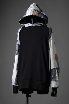 画像をギャラリービューアに読み込む, MASSIMO SABBADIN x LOOM exclusive HOODY wt. LEVI'S PATCH DETAIL (INDIGO #B)