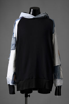 画像をギャラリービューアに読み込む, MASSIMO SABBADIN x LOOM exclusive HOODY wt. LEVI'S PATCH DETAIL (INDIGO #B)