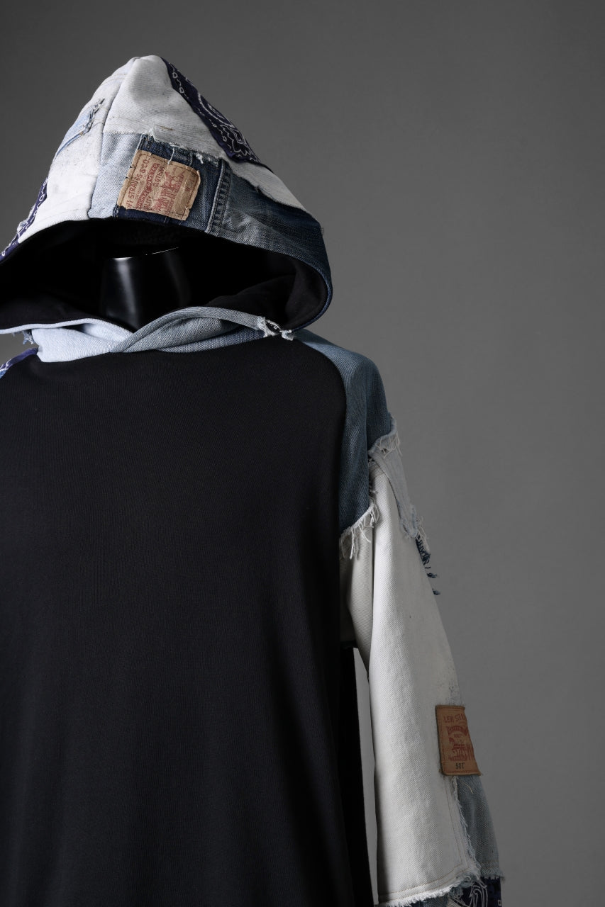 画像をギャラリービューアに読み込む, MASSIMO SABBADIN x LOOM exclusive HOODY wt. LEVI'S PATCH DETAIL (INDIGO #B)