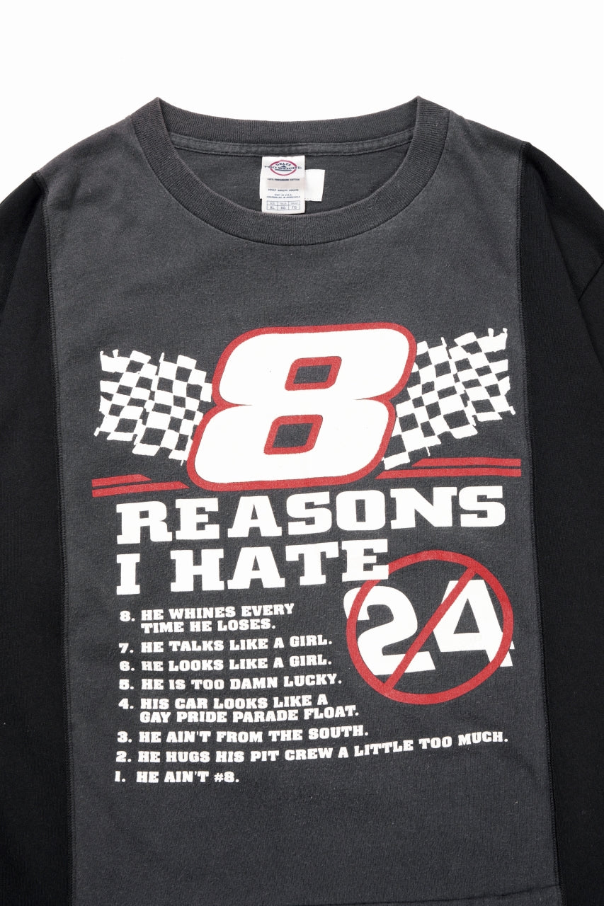 画像をギャラリービューアに読み込む, CHANGES x LOOM exclusive VINTAGE REMAKE T-SHIRT - new edition (BLACK #F)