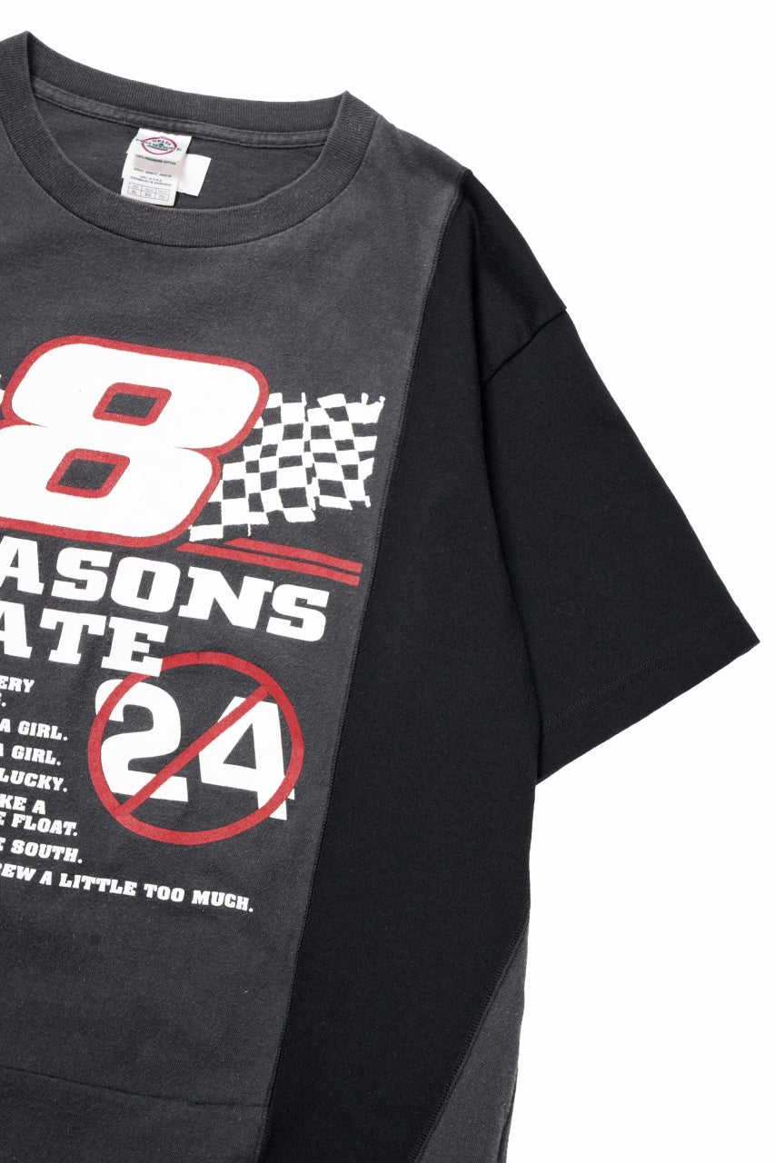 画像をギャラリービューアに読み込む, CHANGES x LOOM exclusive VINTAGE REMAKE T-SHIRT - new edition (BLACK #F)