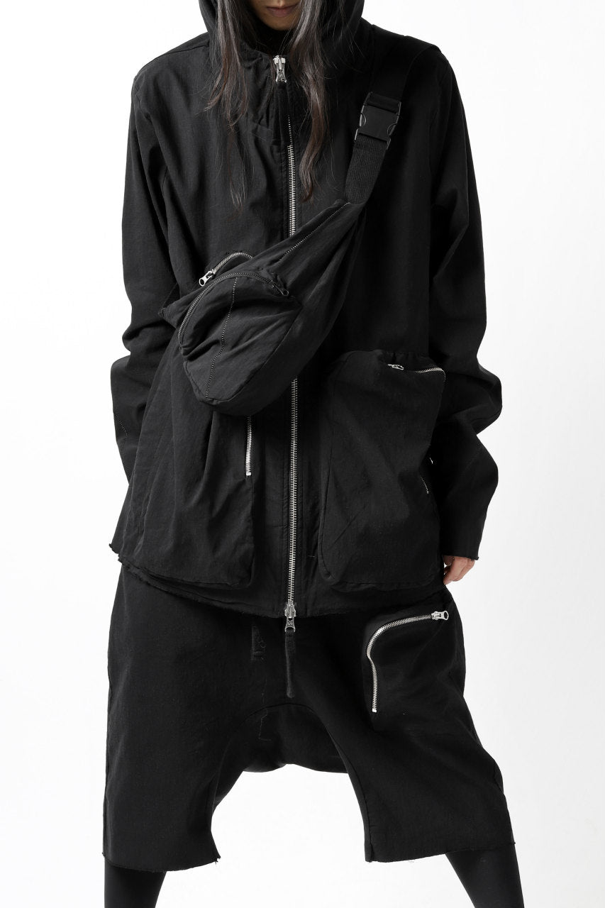 画像をギャラリービューアに読み込む, thomkrom RADICAL ZIP-BAG (BLACK)