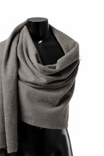 画像をギャラリービューアに読み込む, sus-sous cashmere / wool scarf - Raised washer (GREY)