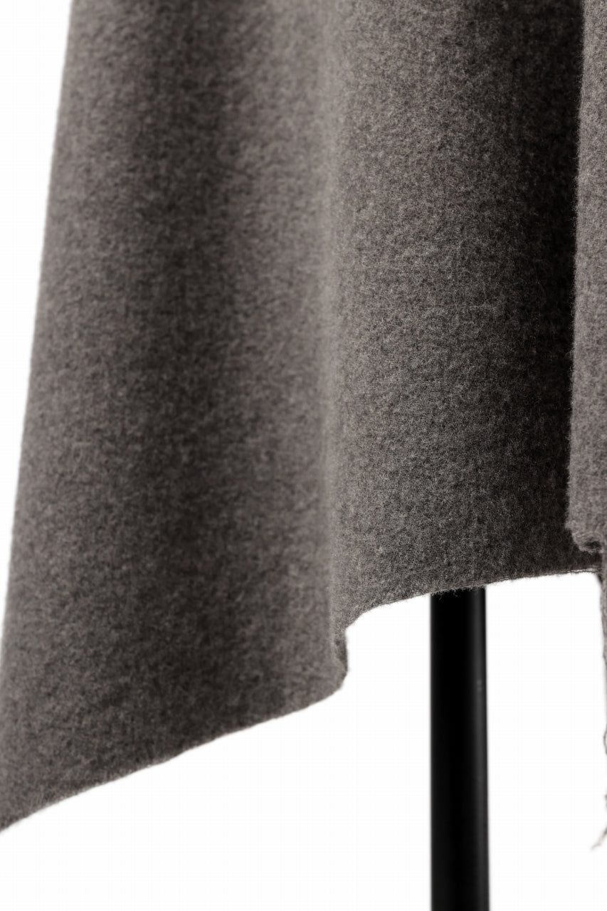 画像をギャラリービューアに読み込む, sus-sous cashmere / wool scarf - Raised washer (GREY)