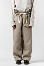 Load image into Gallery viewer, sus-sous trousers MK-1 / L100 herringbone washer (SAND BEIGE)