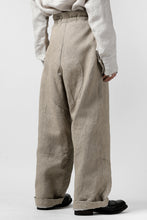 Load image into Gallery viewer, sus-sous trousers MK-1 / L100 herringbone washer (SAND BEIGE)