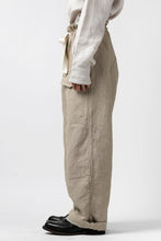 Load image into Gallery viewer, sus-sous trousers MK-1 / L100 herringbone washer (SAND BEIGE)