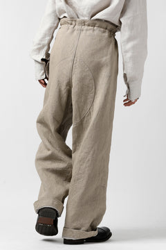 Load image into Gallery viewer, sus-sous trousers MK-1 / L100 herringbone washer (SAND BEIGE)