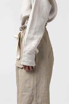 Load image into Gallery viewer, sus-sous trousers MK-1 / L100 herringbone washer (SAND BEIGE)