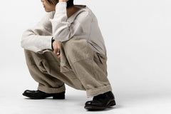 Load image into Gallery viewer, sus-sous trousers MK-1 / L100 herringbone washer (SAND BEIGE)