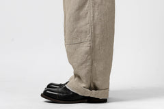 Load image into Gallery viewer, sus-sous trousers MK-1 / L100 herringbone washer (SAND BEIGE)