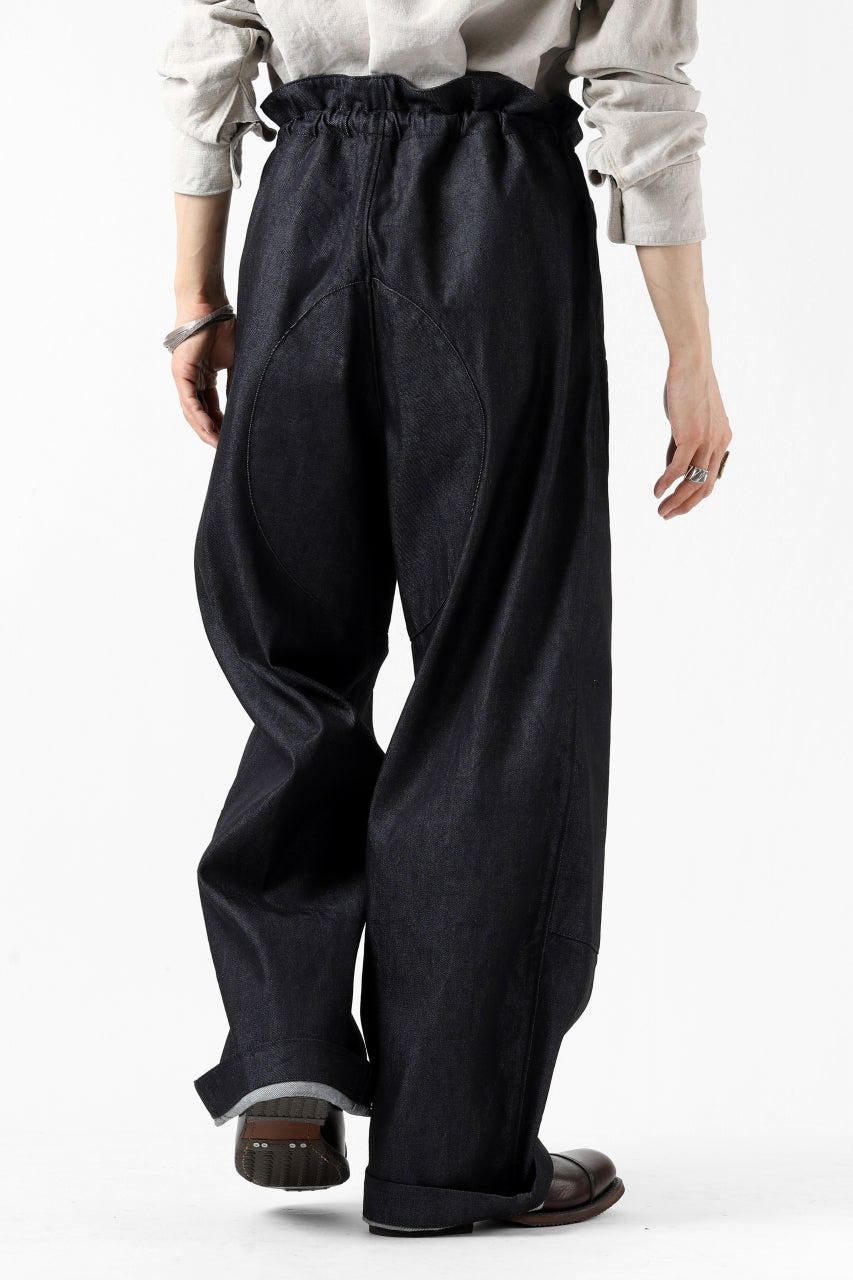 画像をギャラリービューアに読み込む, sus-sous trousers MK-1 / 11.5oz supima silket denim (INDIGO)