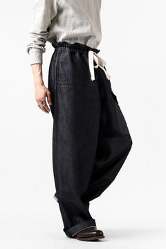 画像をギャラリービューアに読み込む, sus-sous trousers MK-1 / 11.5oz supima silket denim (INDIGO)