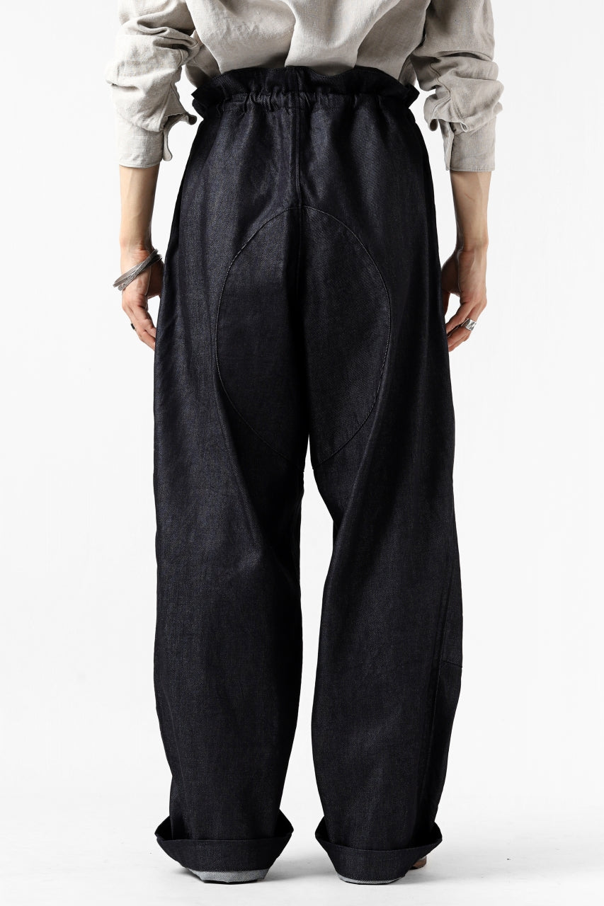 画像をギャラリービューアに読み込む, sus-sous trousers MK-1 / 11.5oz supima silket denim (INDIGO)