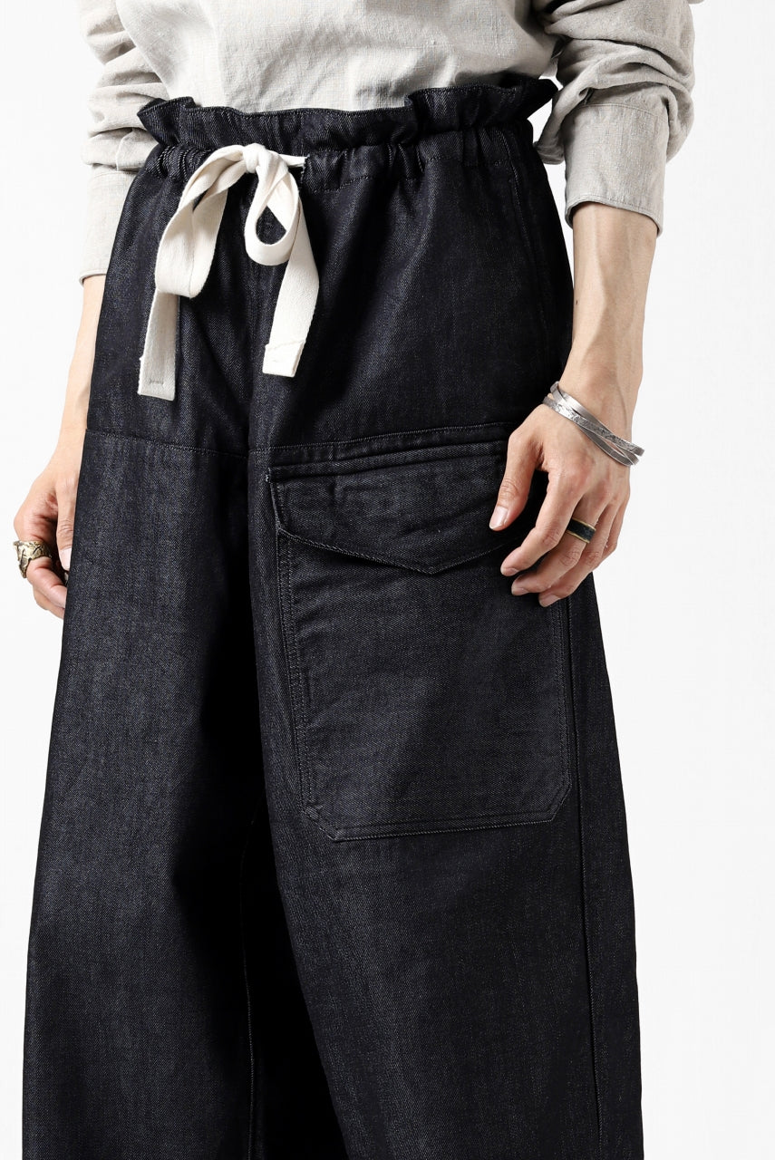 画像をギャラリービューアに読み込む, sus-sous trousers MK-1 / 11.5oz supima silket denim (INDIGO)
