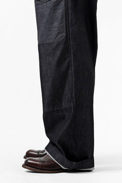 画像をギャラリービューアに読み込む, sus-sous trousers MK-1 / 11.5oz supima silket denim (INDIGO)