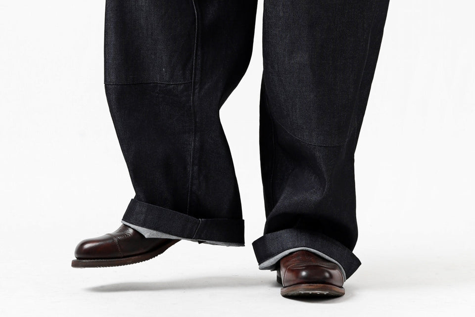 画像をギャラリービューアに読み込む, sus-sous trousers MK-1 / 11.5oz supima silket denim (INDIGO)