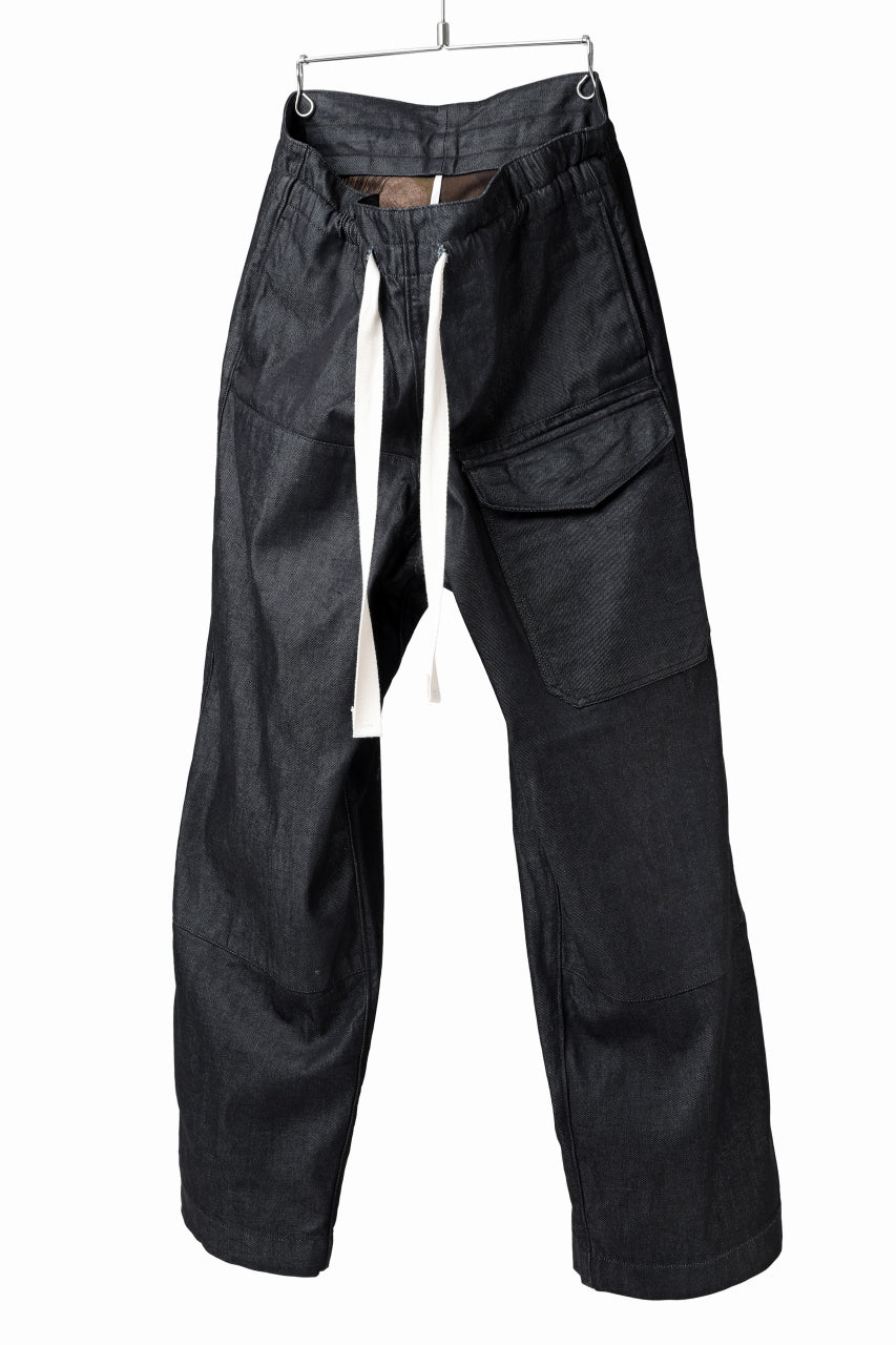 画像をギャラリービューアに読み込む, sus-sous trousers MK-1 / 11.5oz supima silket denim (INDIGO)