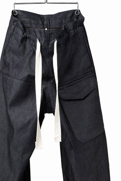 画像をギャラリービューアに読み込む, sus-sous trousers MK-1 / 11.5oz supima silket denim (INDIGO)