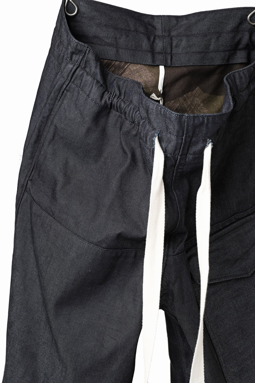画像をギャラリービューアに読み込む, sus-sous trousers MK-1 / 11.5oz supima silket denim (INDIGO)