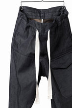 画像をギャラリービューアに読み込む, sus-sous trousers MK-1 / 11.5oz supima silket denim (INDIGO)