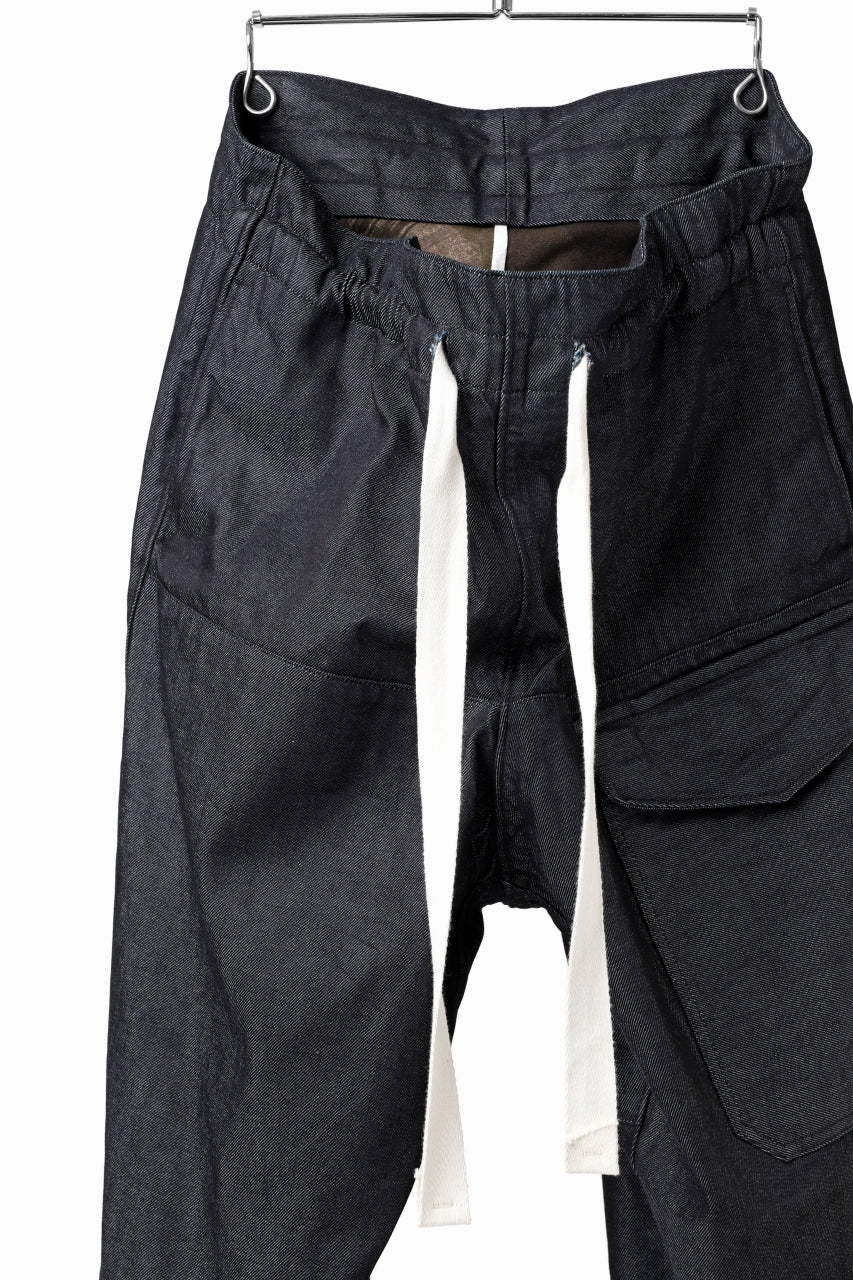 画像をギャラリービューアに読み込む, sus-sous trousers MK-1 / 11.5oz supima silket denim (INDIGO)