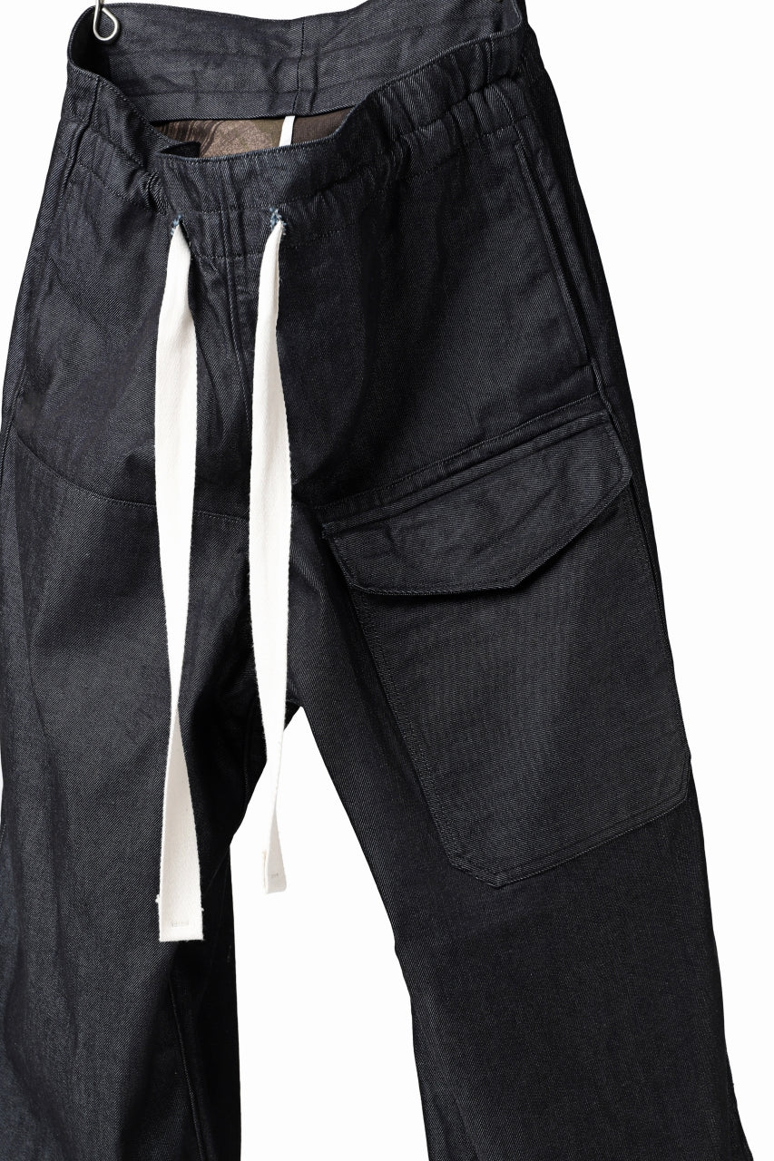 画像をギャラリービューアに読み込む, sus-sous trousers MK-1 / 11.5oz supima silket denim (INDIGO)